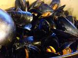 Moules marinières aux herbes de provence