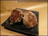 Boulettes de choux de Bruxelles