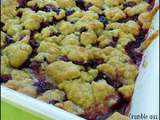 Crumble aux fruits rouges