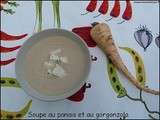 Velouté de panais au gorgonzola