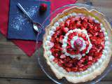 Tarte aux fraises légère