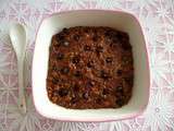 Bowl cake noisette amande pépites de chocolat avec son d'avoine et psyllium (diététique, sans oeuf ni beurre, riche en fibres)