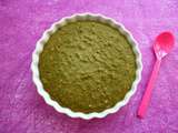 Bowlcake hyperprotéiné pistache-lucuma-spiruline-graines (diététique, végan, sans gluten ni beurre-sucre-oeuf, riche en fibres)