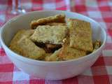 Biscuit apéro au comté et moutarde à l'ancienne