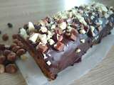 Cake gourmand noisettes-chocolat