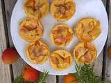 Mini clafoutis abricots-romarin