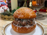 Burger de fêtes de Cyril Lignac dans Tous en Cuisine