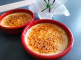 Crème brûlée à la fève tonka