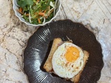 Croque-monsieur de fêtes à la truffe noire de Cyril Lignac dans Tous en Cuisine