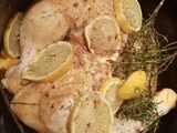 Cuisses de poulet thym et citron au cookéo