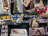 Desserts de Noël (bûches, nougat...)