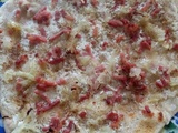 Flammenkueche (tarte flambée alsacienne) au companion (ou pas)