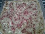 Flammenkueche (tarte flambée alsacienne) au companion (ou pas)