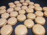 Macarons à la poudre de cacahuètes