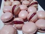 Macarons aux fruits rouges