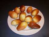 Madeleines au fromage blanc (recette allégée)