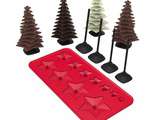 Moule sapin 3D en silicone