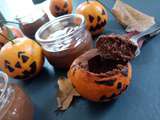 Mousse au chocolat Halloween