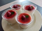 Panna cotta de Cyril Lignac