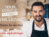 Poireaux vinaigrette yaourt acidulé de Cyril Lignac