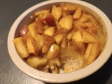 Porridge pommes cannelle