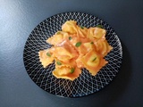 Raviolis sauce tomate mascarpone