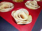 Roses de pommes de terre au jambon cru