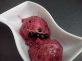 Sorbet cassis au companion