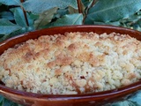 Streusel rhubarbe