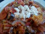 Tajine de légumes au potimarron au companion