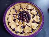 Tarte à la crème d'amandes et aux prunes (companion ou pas)