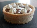 Tarte au caramel (pâte à la noisette), companion ou pas