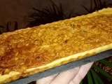 Tarte au miel et amandes effilées (companion ou pas)