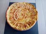 Tarte aux pommes à la crème pâtissière