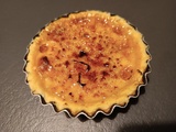 Tarte crème brûlée