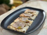 Tarte flambée façon Cyril Lignac dans tous en cuisine