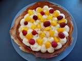 Tarte mangue framboise (companion ou pas)