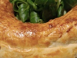 Tourte oignon champignon