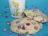 Cookies aux Smarties et au Lait (sans Beurre)