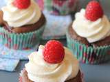 Cupcakes Chocolat-Framboise