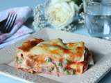 Lasagnes aux Fromages de Savoie, Jambon de Pays et Petits-Pois