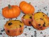 Muffins à la Courge Butternut et aux Pépites de Chocolat Noir (Tour en Angleterre)