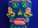 Calavera cake phosphorescente