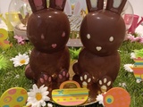 Lapins 3D en chocolat façon Kinder