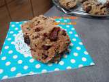 Cookies aux pépites de chocolat et beurre de cacahuète