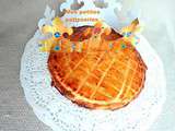 Galette des rois crème d'amande chocolat