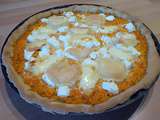 Tarte carottes, potiron et chèvre