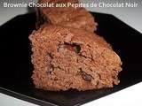 Brownie Chocolat aux Pépites de Chocolat Noir