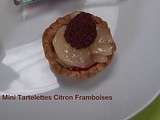 Mini Tartelettes Citron Framboises