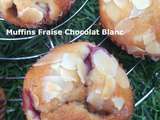 Muffins Fraise Chocolat Blanc